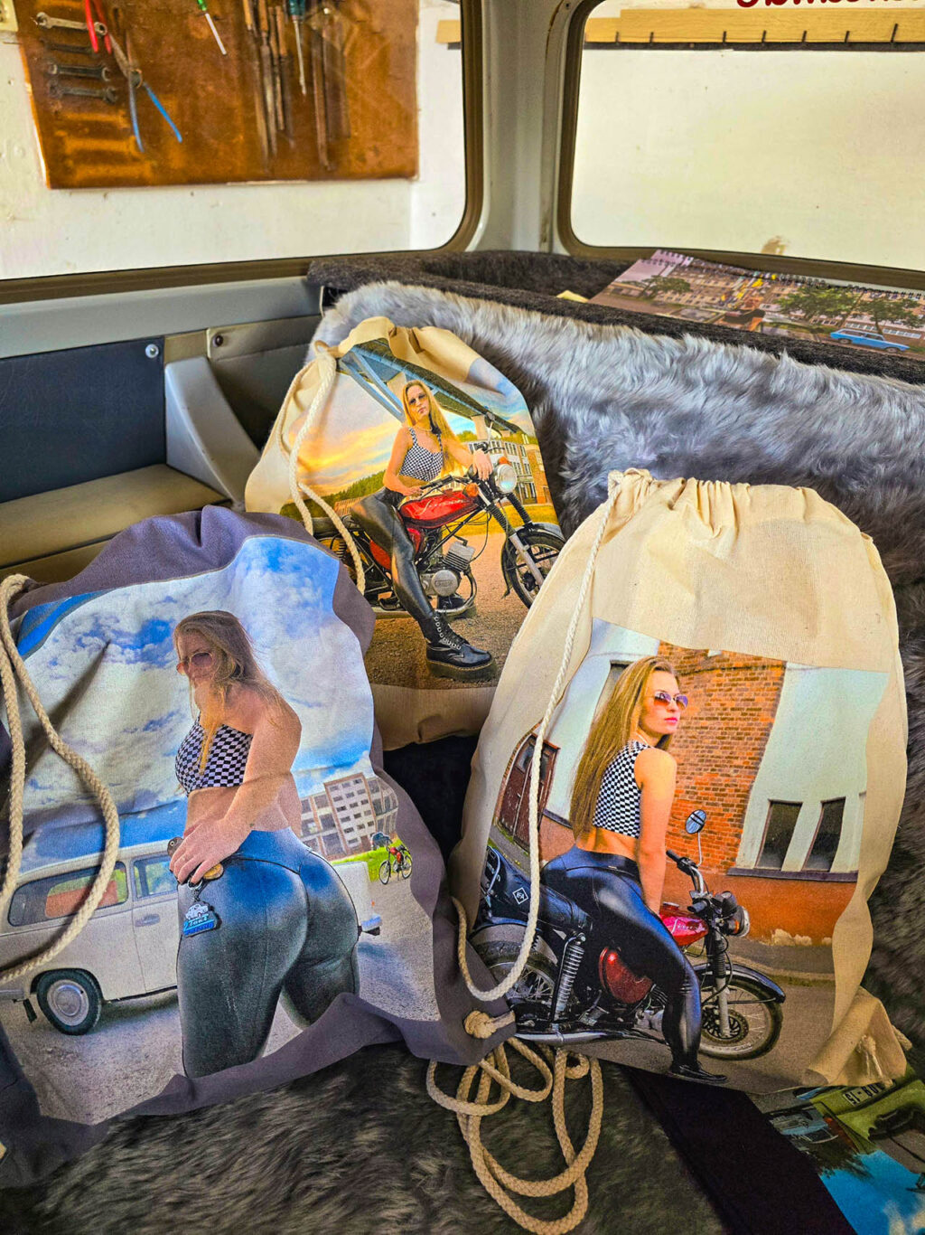Trabant Kulturbeutel "Emmi" – stylischer BackPack aus Baumwolle