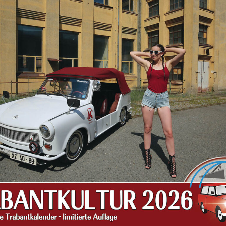 Trabantkalender 2026 – Limitierter DDR Kult-Kalender