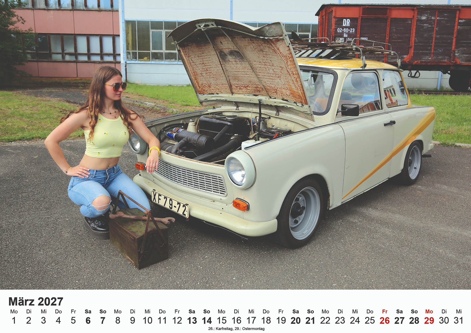 Trabantkalender 2027 – Der ultimative Kult‑Kalender ist da.