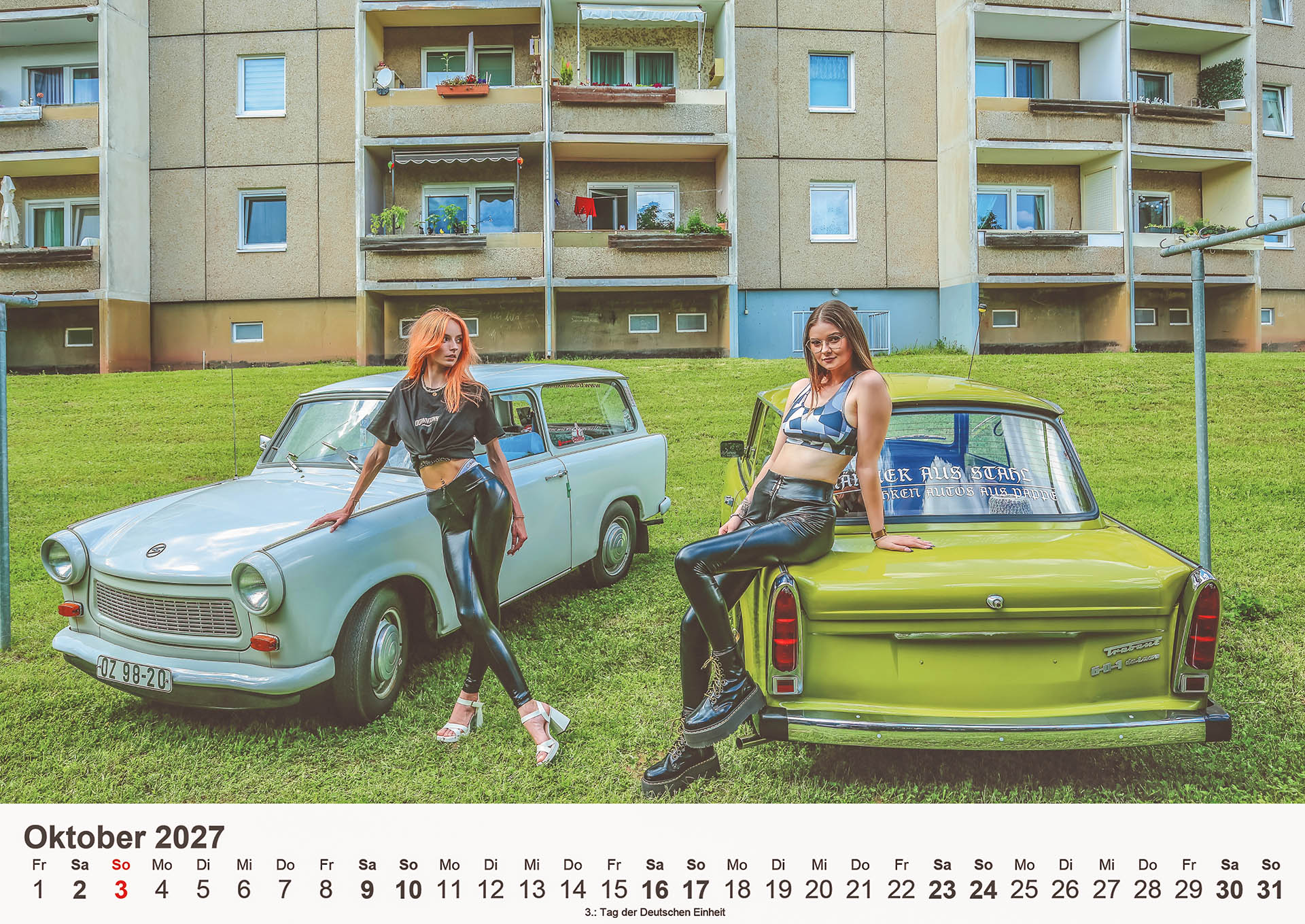 Trabantkalender 2027 – Der ultimative Kult‑Kalender ist da.